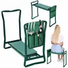 Garden chair for weeding with a toolbox Springos GA0202