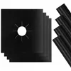 Gas stove mat Springos KI0115 4pcs black burner cover