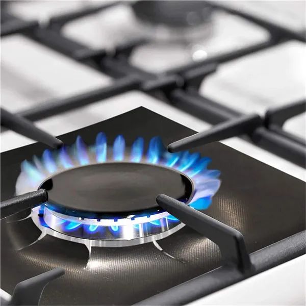 Gas stove mat Springos KI0115 4pcs black burner cover