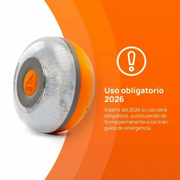 Аварийный маяк V16 подключен DGT 3.0 Flash Led SOS