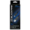 USB to mikro USB kabelis Blackfire PS4 Melns