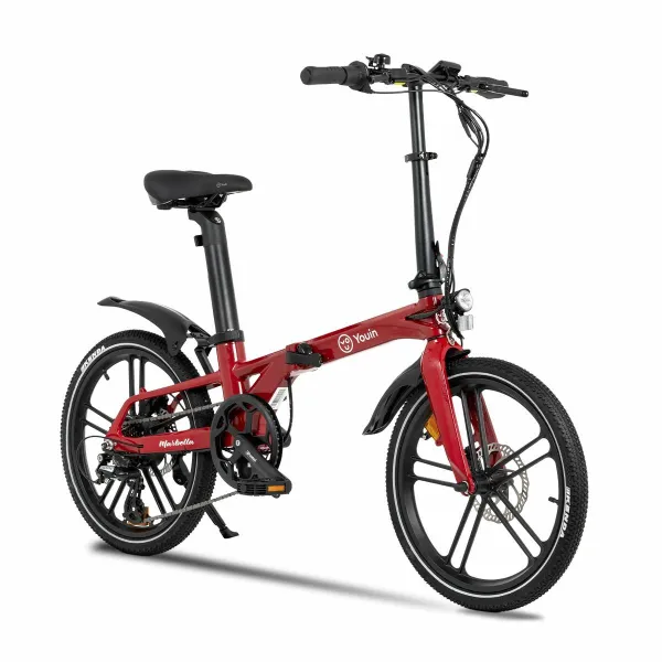 Elektrinis dviratis Youin BK1350R MARBELLA Raudona 250 W 20"