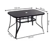 Garden table Springos GF1038