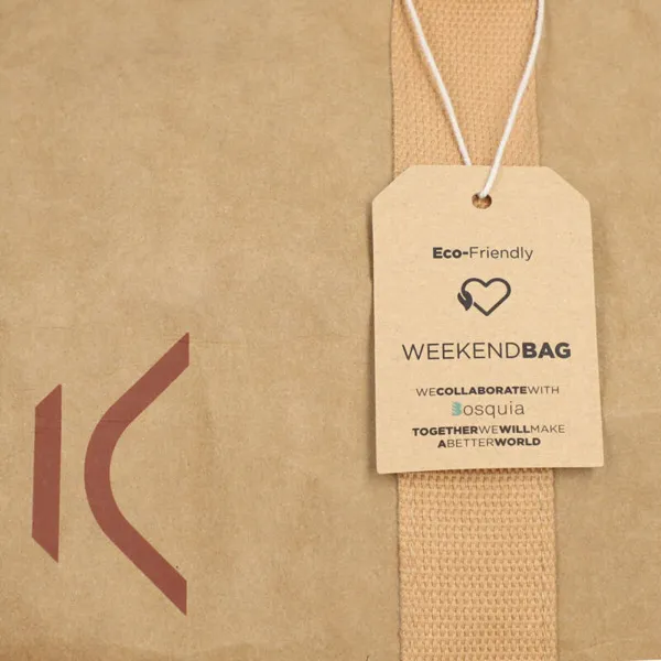 Sports Bag KSIX WeekendBag Ruda kraft popierius Eco-friendly