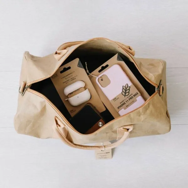 Sports Bag KSIX WeekendBag Ruda kraft popierius Eco-friendly