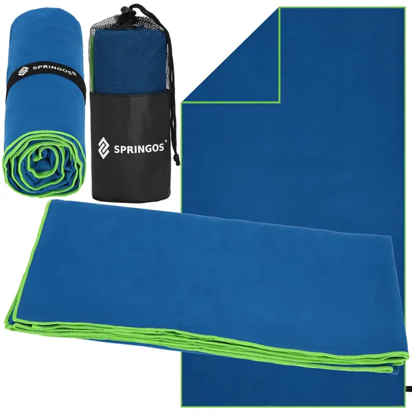 Quick dry towel Springos CS0116 90 x 180 cm