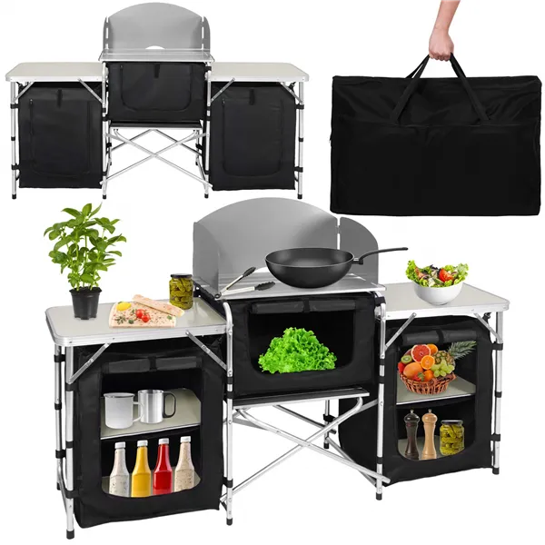 Folding tourist table Springos CS0109 175x45x110 cm