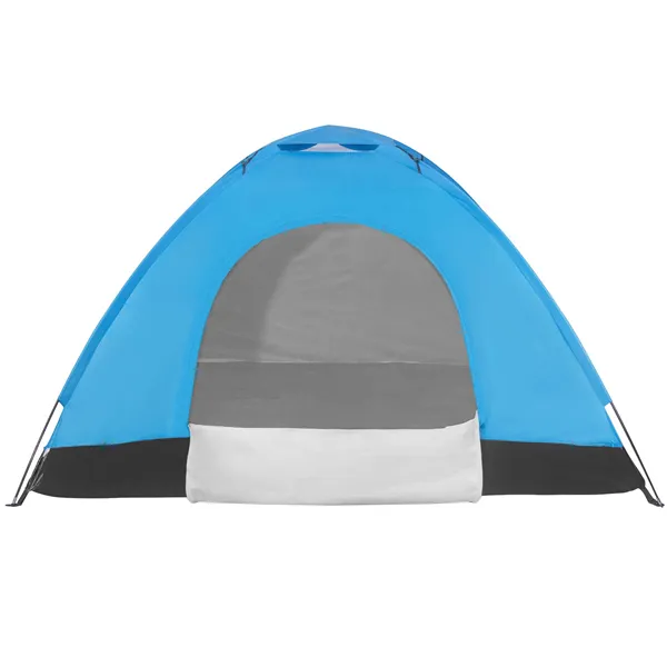 2-person camping tent with mosquito net and UV filter Springos PT007 blue