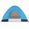 2-person camping tent with mosquito net and UV filter Springos PT007 blue