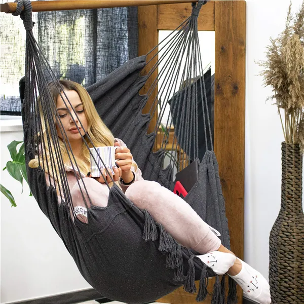 Brazilian hammock Springos HM045 130x100cm