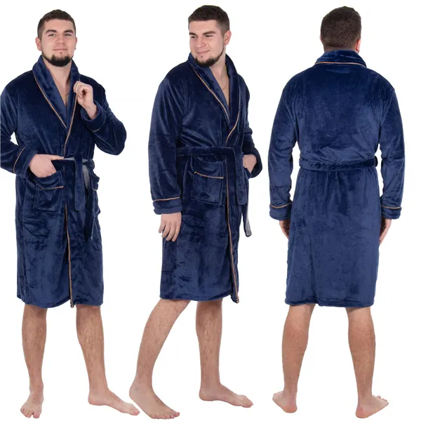 Men's bathrobe Springos HA7386 XXL