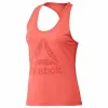 Sporto apranga moterims Reebok Wor Supremium 2.0 Tank Koralas (Dydis 38 eu - m us)