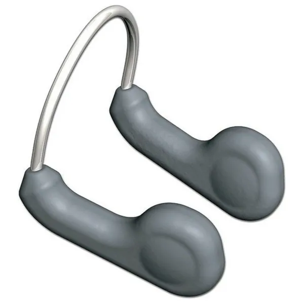 Nosies spaustukas plaukimui Speedo Competicion Noseclip Pilka