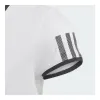 Child's Short Sleeve T-Shirt Adidas CLUB TEE DU2464 White Polyester