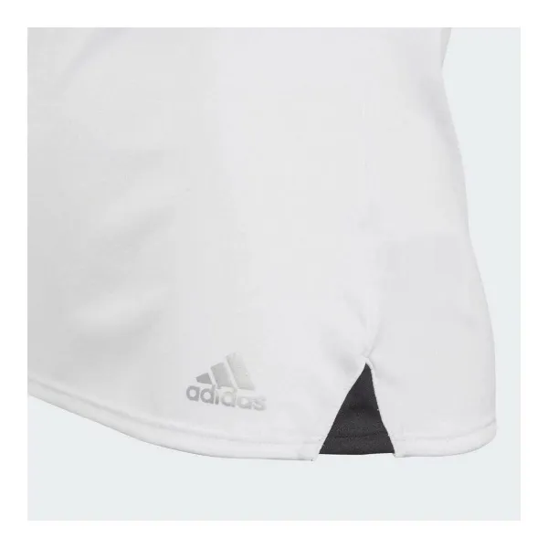 Child's Short Sleeve T-Shirt Adidas CLUB TEE DU2464 White Polyester