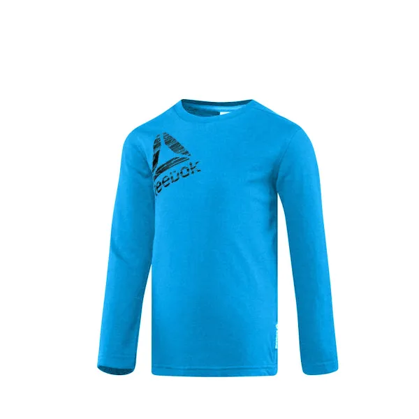 Vaikiški marškinėliai ilgomis rankovėmis Baby Reebok B ES LS TEE BQ5140  Mėlyna