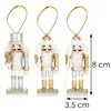 Christmas decoration Nutcracker Spring CA1108 8cm 3 pcs