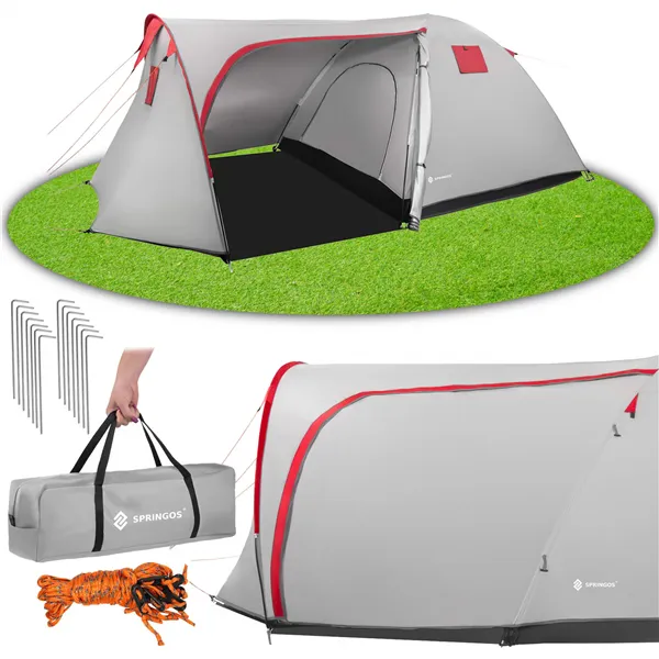 Camping tent Springos PT028 390 X 210 X 135 CM