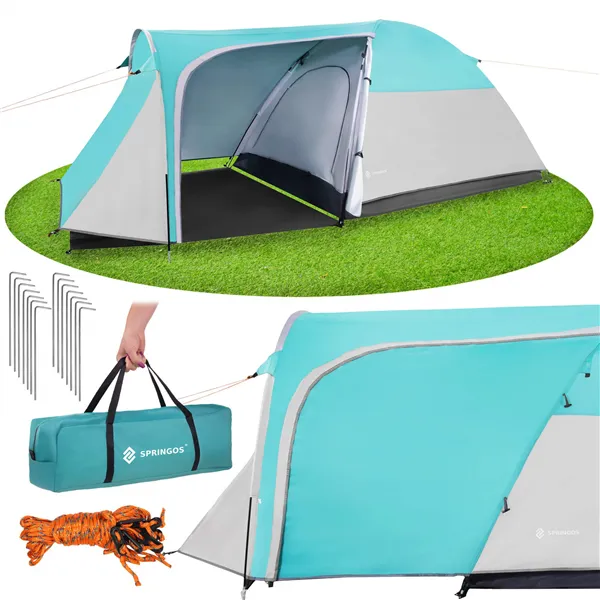 Camping tent Springos PT029 345 X 185 X 125 CM