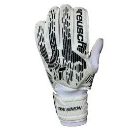 Vartininko pirštinės Reusch ATTRAK SOLID JUNIOR 5462017 Balta