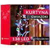 Light curtain 138 Led garland stars moons Springos CL4135