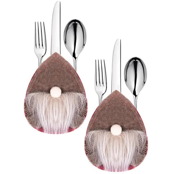 Cutlery pocket 2 pcs. Christmas case Springos CA0602