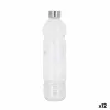 Butelis Anna stiklas 1 L 8 x 8 x 31 cm (12 vnt.)