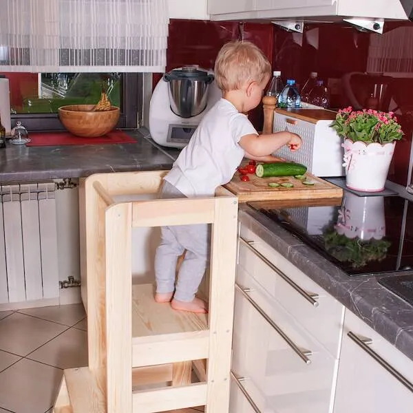 Virtuves palīgs Springos KCH01 Natural | Pirkt tiešsaistē — Megaluks