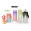 Vandens butelis Bewinner Spalvotas 600 ml 7,4 x 7,4 x 19 cm (12 vnt.)