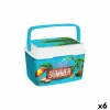 Nešiojamas šaldytuvas Aquapro Hello Summer Spalvotas 5 L 28 x 22 x 19 cm (6 vnt.)