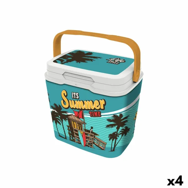 Nešiojamas šaldytuvas Aquapro Summer Time Spalvotas 15 L (4 vnt.)