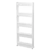 Bathroom mobile shelf on wheels Springos HA1012