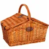 Picnic basket with equipment and thermal bag Springos CS0136 45x32x42 cm