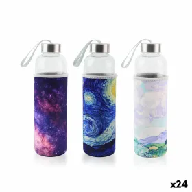 Vandens butelis Bewinner stiklas 600 ml (24 vnt.)