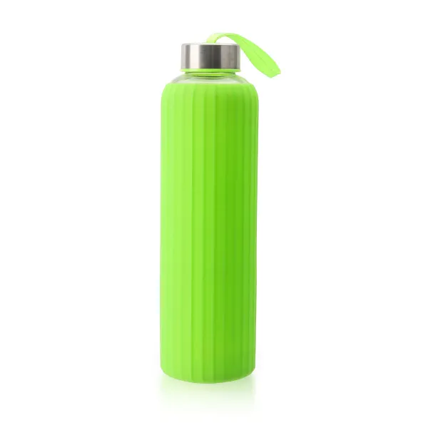 Бутылка с водой Bewinner Cтекло Силикон 600 ml (24 штук)
