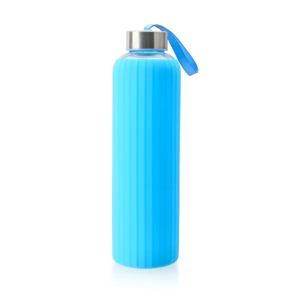 Бутылка с водой Bewinner Cтекло Силикон 600 ml (24 штук)