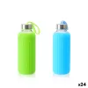 Vandens butelis Bewinner stiklas Silikoninis 400 ml 7 x 7 x 19,8 cm (24 vnt.)