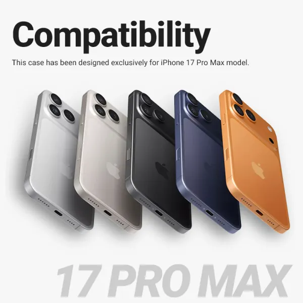 Crong Clear MAG Cover - MagSafe iPhone 17 Pro Max Case (Clear)