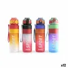 Vandens butelis Bewinner Spalvotas 1 L 7,8 x 28 cm (12 vnt.)