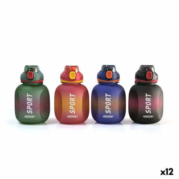 Бутылка с водой Bewinner 1 L 10 x 17 cm (12 штук)