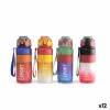 Vandens butelis Bewinner Spalvotas 0,75 L 7,6 x 27,5 cm (12 vnt.)