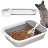 Toilet for cats Springos PA0244 45x34x12 cm