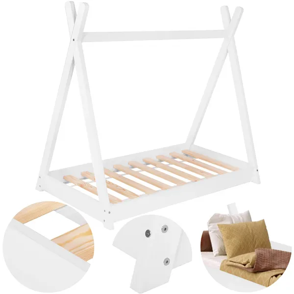 Children's bed  Springos BD005 145x75cm