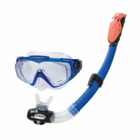 Snorkel Goggles and Tube Intex Aqua Pro Swim Blue