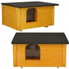 Wooden dog house Springos DH001 YELLOW "size S"