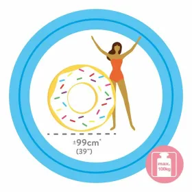 Надувное колесо Intex Donut Белый 99 x 25 cm