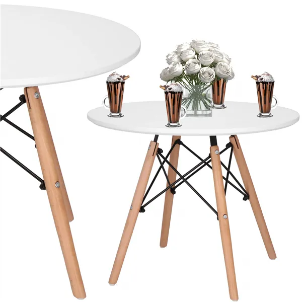 Apvalus stalas Springos HF0011 60 x 45 cm