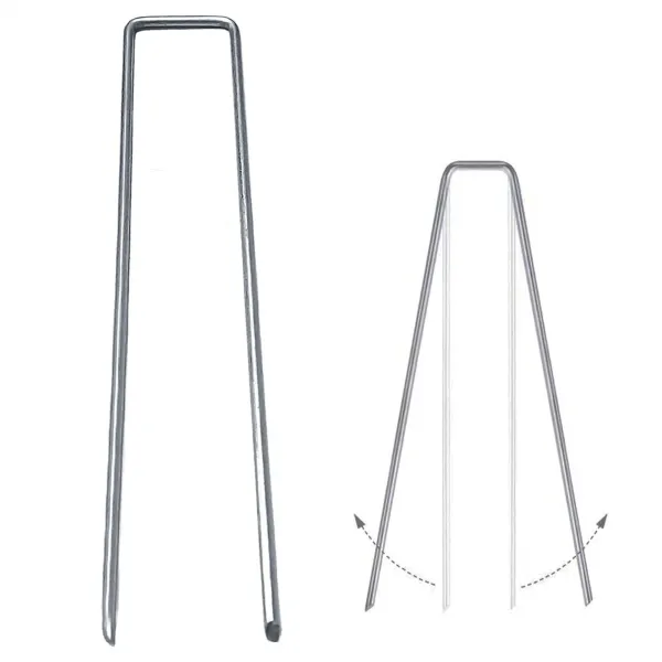 Smeigtukai-ankeriai žemės ūkio plėvelės ir tinklelio tvirtinimui Springos GA0038 15x3 cm