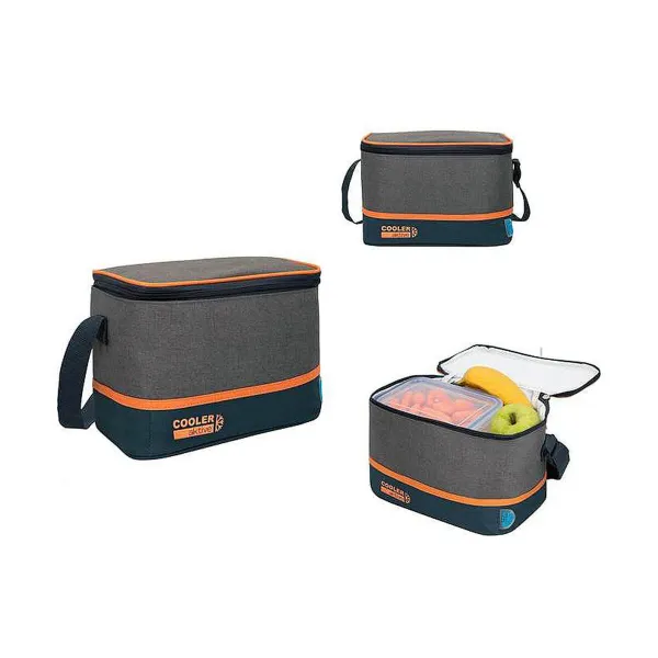 šaltkrepšį Aktive Igloo Ruda 5 L 24 x 15 x 17 cm Metalinis Aliuminis
