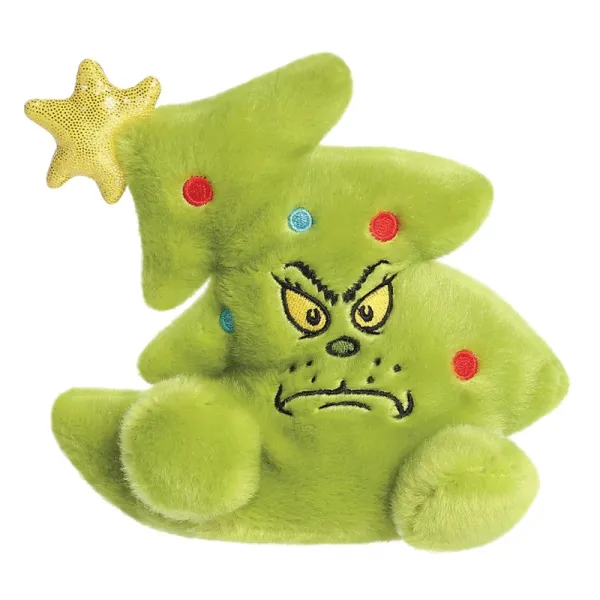 Grinch - Plush Toy Grinch in the Shape of a Christmas Tree 13 cm from Palm Pals Collection